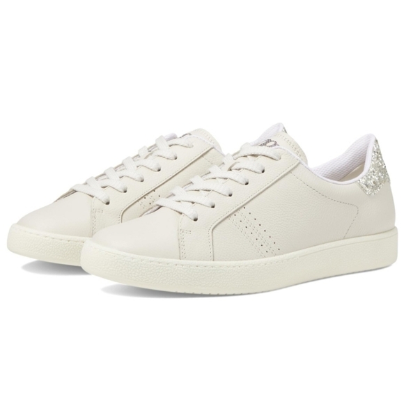 NEW Paul Green Texas Sneaker Ivory Pale Size 9.5